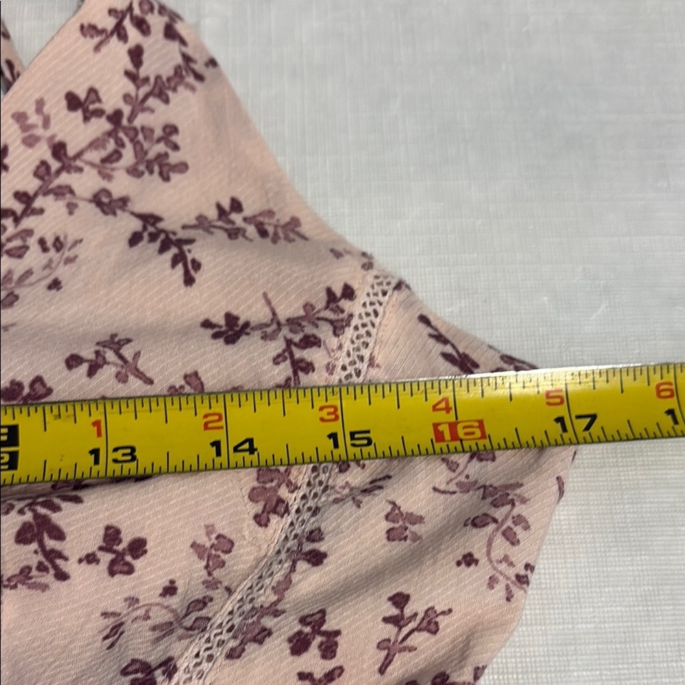 Gentle Fawn floral Slip Midi Dress Beige Pink Minimalist Boho Cami Dress - Picture 4 of 8